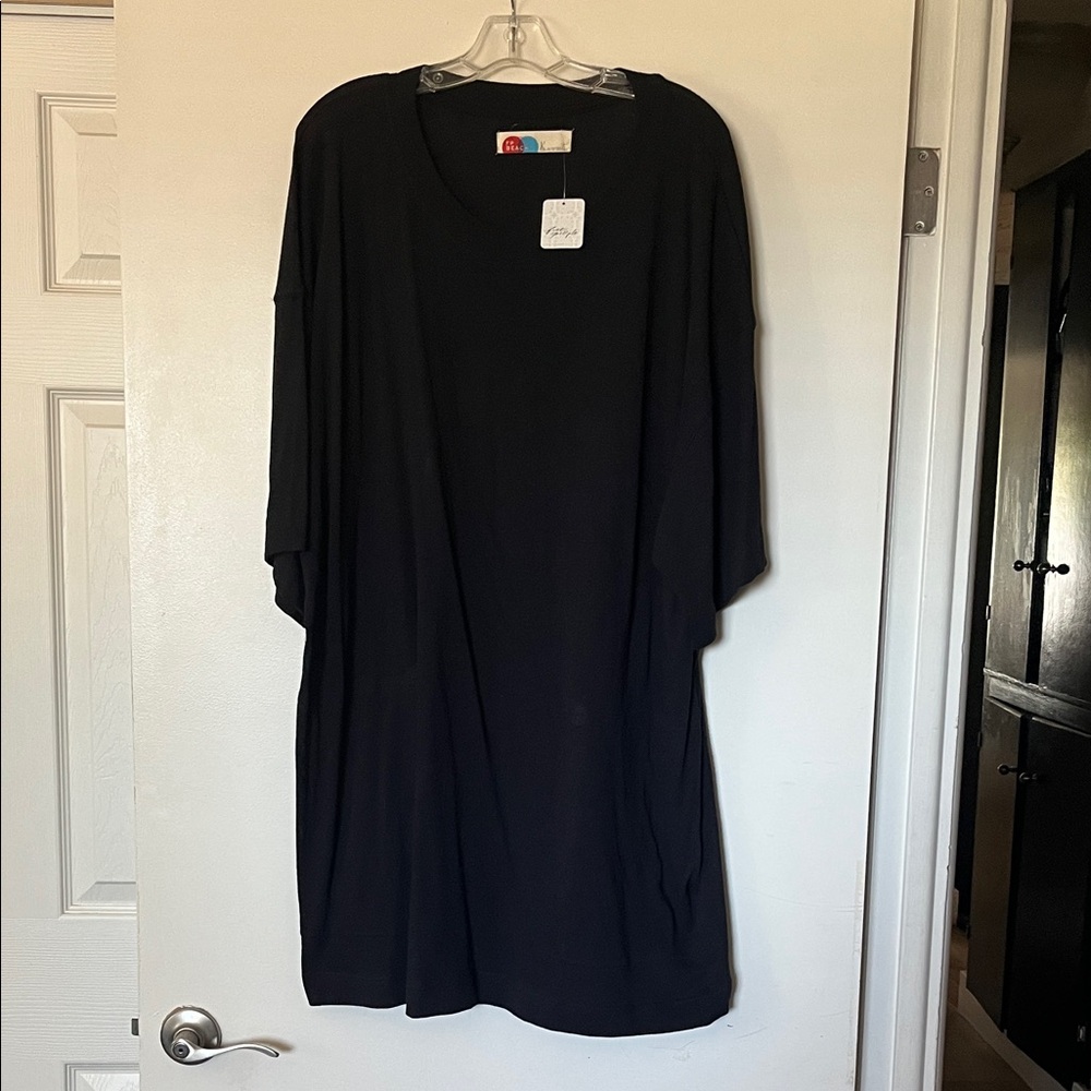 Free People Black Casual Top
